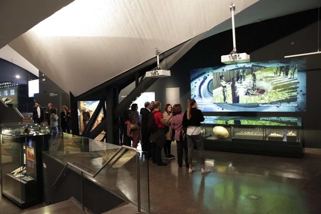 fabricación expositores museos